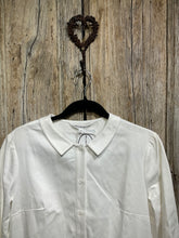 Preloved CABBAGES & ROSES White and Red Check Detail Dress