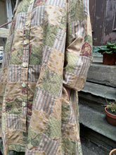 JLS Patchwork Cotton Dress Coat D56C
