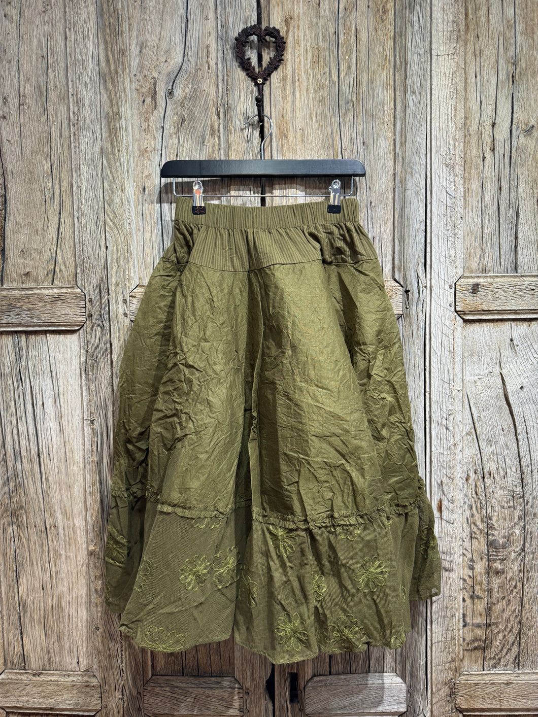 Ewa i Walla Olive Pirjo Skirt 22253 AW24