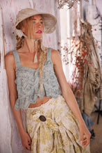 Magnolia Pearl Olive Eyelet Ruffle Cami 402