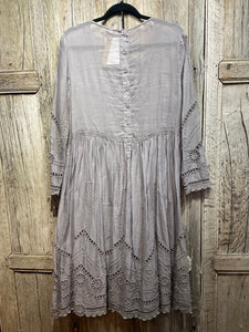 Preloved EWA I WALLA Mauve Polly Dress