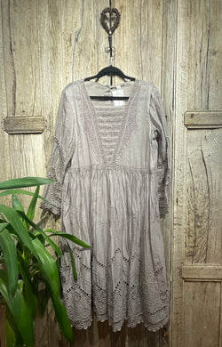 Preloved EWA I WALLA Mauve Polly Dress