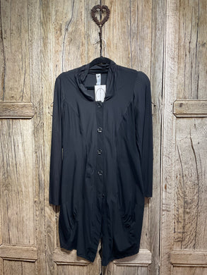 Preloved Deca de Vous a Nous Black Dress/Coat