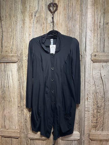 Preloved Deca de Vous a Nous Black Dress/Coat