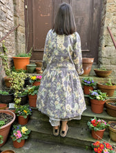 JLS Button Up Floral Print Dress D06