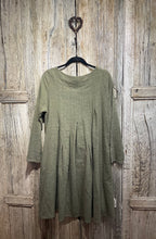 Preloved APUNTO B, Green Wool Dress