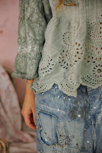 Magnolia Pearl Crochet Jodi Blouse 2320