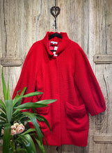 Preloved BETTY JACKSON ‘TWO’ Red Wool Mix Coat