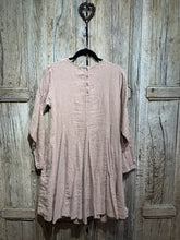 Preloved Ewa I Walla Blush Pink Linen Dress