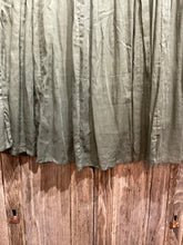 Preloved PAMLE, Green Chiffon Skirt