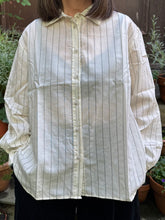 Mama B AMY Latte Stripe Shirt AW26