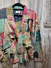 JLS Cotton Patchwork Tie Jacket 1166