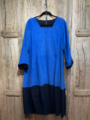 Preloved Terry Macey Blue/Black Dress