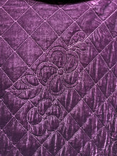 Preloved Ghost Raspberry Velvet Jacket