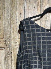 Preloved Les Filles d’Allieurs Black Square Pattern Dress