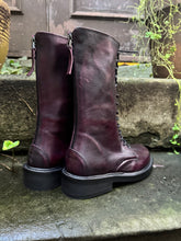 1725.a Burgundy Leather Boot AW24