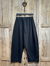 Alembika Black Jersey Low Rise Pants UP445B AW24