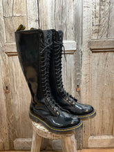 Preloved Dr. Marten Black Patent Boots