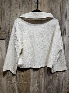 LUUKAA Cream Woven Jacket 25Y03319 SS25