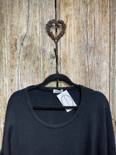 Preloved SUZY D Long Black Sweater