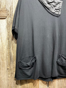 Preloved OZAI N KŪ Black Jersey Top