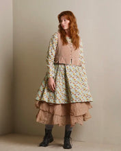 Ewa i Walla Taupe Tine Skirt 22220