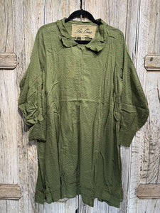 Les Ours Camila Cotton Mousse Pois Top AW25