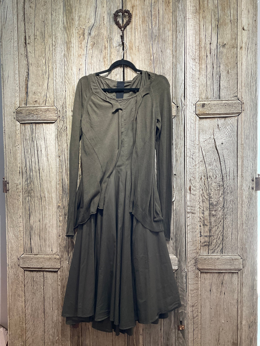 Preloved RUNDHOLZ, Khaki Green Dress