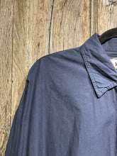 Preloved YMC Navy Cotton Button Tunic Shirt