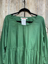 Preloved Privatsachen Green Cotton Smock Top