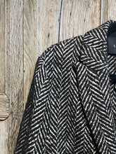 Preloved Luisa Cerano Black and White Herringbone Jacket