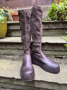 Lofina Pellame Camoscio Stretch Boots 8761 AW25