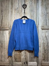 Preloved BRORA Blue Cashmere Jumper