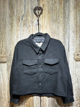 Preloved Cream Black Wool Jacket