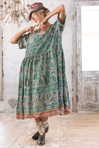 Magnolia Pearl Demi Block Print Taigi Dress 1111