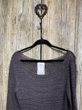 Preloved Brown Jumper with Side Splits