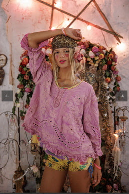 Magnolia Pearl Eyelet Wennie Blouse 2566