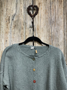 Handknits by Me Recycled Denim Slouchy Cardigan