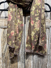 Les Ours Pauline Havane Fleurs Scarf AW25