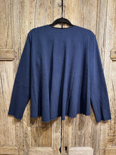 Knit Knit Cotton Mix Jumper K54 Navy AW24