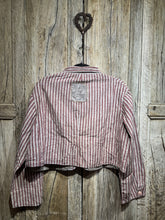 JLS Red Striped Reversible Jacket D35