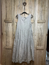 Preloved Toast Gingham Linen Pinafore