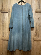 Preloved EIRA Blue Needlecord Dress