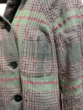 Preloved MALLONI Green Check Jacket