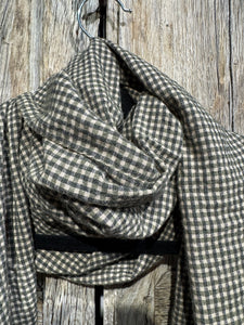 THING Mini Check Herb Scarf 7087 AW25