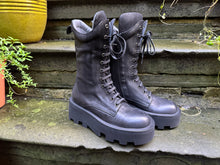 Lofina Gasoline Leather Nero Boots 2981