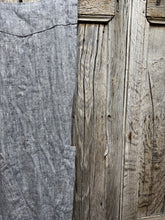 Preloved Toast Grey Linen Wrap Pinafore