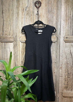 Preloved ELEMENTE CLEMENTE Black Virgin Wool Tunic/Dress