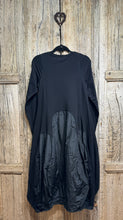 Alembika Black Cotton & Tafetta Dress UD401B AW24