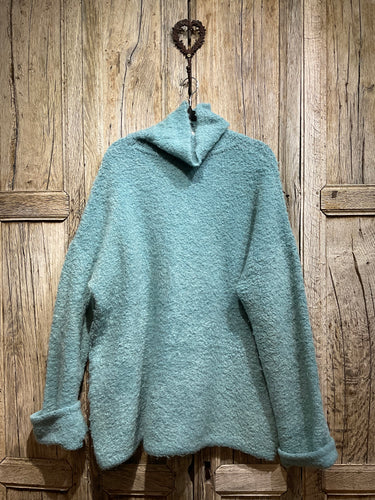 Preloved Bitte Kai Rand Blue Wool Mix Jumper